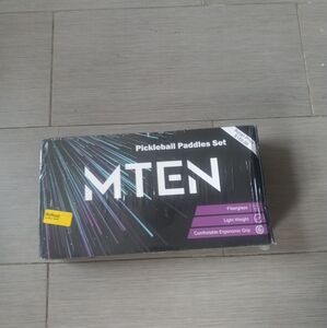 MTEN Pickleball Paddles Set—NIB!